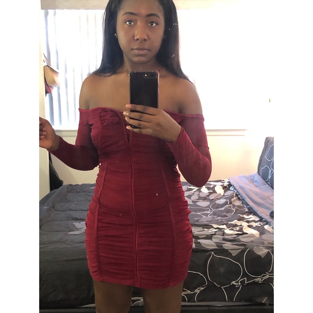Fashion Nova Mesh Dress